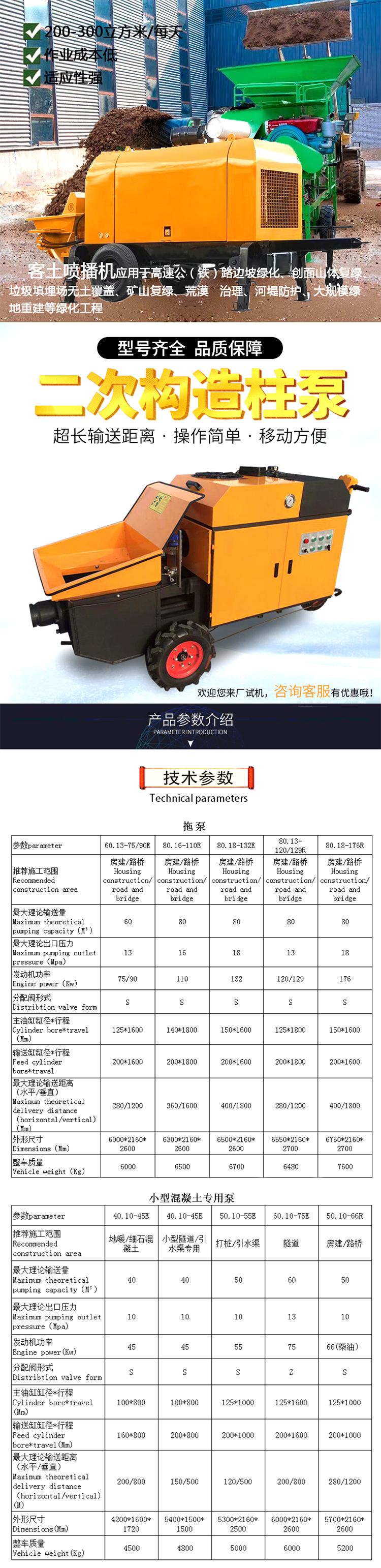 柴油拖泵、電機(jī)拖泵、拖泵、強(qiáng)制式拖泵、隧道拖泵、細(xì)石混凝土泵、砂漿泵、碎石泵、地泵